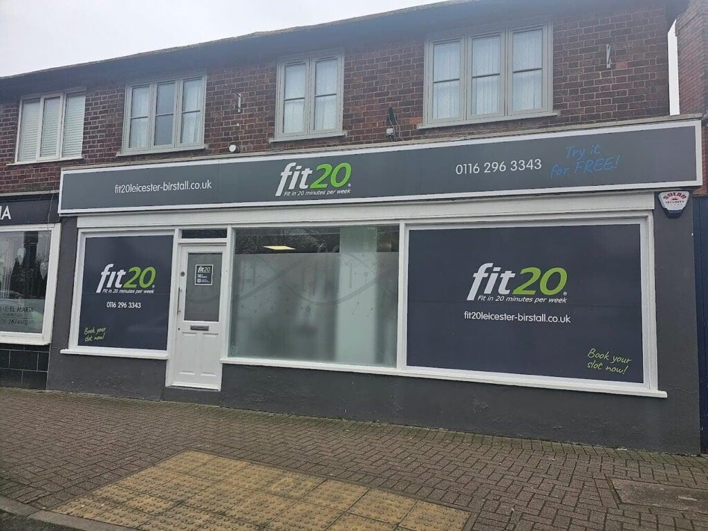 The fit20 studio on Sibson Road, Birstall
